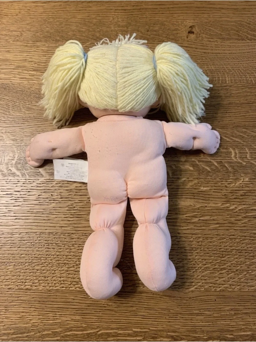 Vintage Cabbage Patch Kids Toddler Doll HM9 Girl With Lemon Ponytails